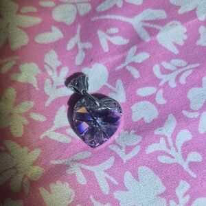 Elegant Silver Heart Pendant